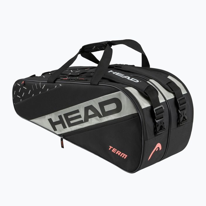 HEAD Team Τσάντα τένις για ρακέτες L μαύρο/κεραμικό