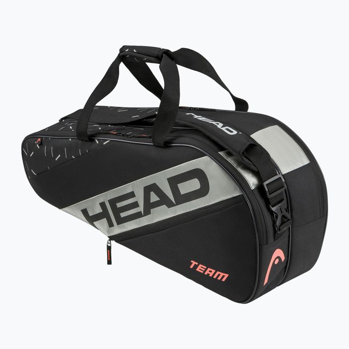 HEAD Team Τσάντα τένις για ρακέτες M μαύρο/κεραμικό