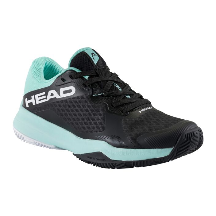 HEAD Motion Team Padel γυναικεία παπούτσια padel μαύρο/ακουάνα 2