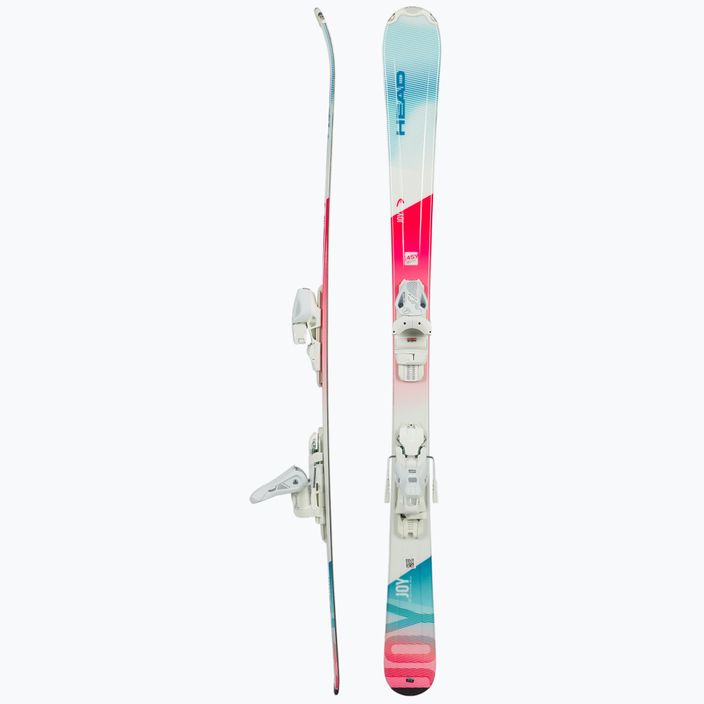 Παιδικά σκι HEAD Joy Easy Jrs + Jrs 7.5 λευκό/ροζ 314341 2