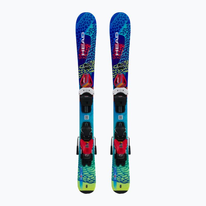 HEAD Children's Downhill Ski Monster Easy Jrs + Jrs 4.5 χρώμα 314382/100887