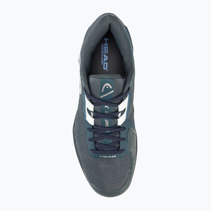Ανδρικά παπούτσια τένις HEAD Sprint Pro 3.5 Clay σκούρο γκρι/μπλε 5