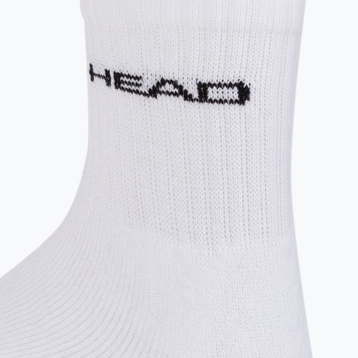 Κάλτσες HEAD Tennis 3P Club 3 ζευγάρια λευκές 811914 3