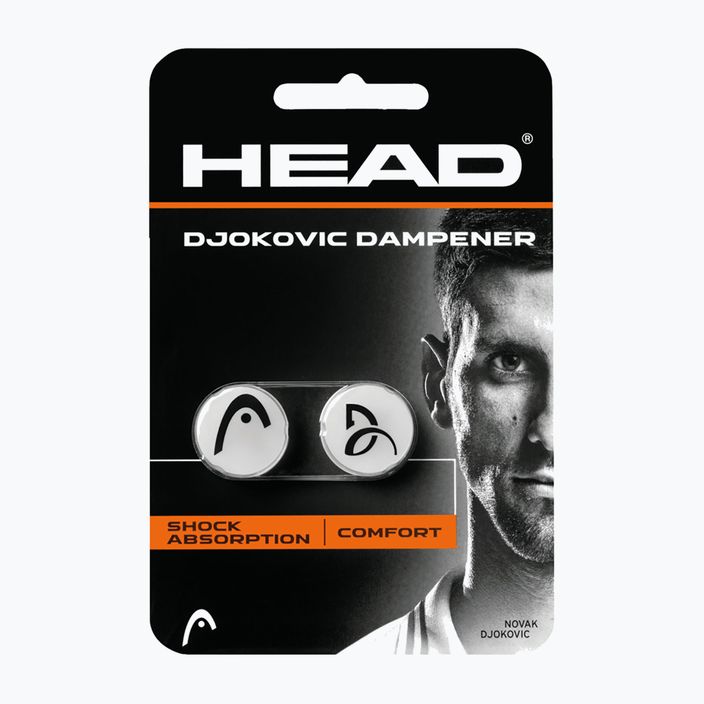 HEAD Djokovic αποσβεστήρας 2 τεμ. λευκό 285704