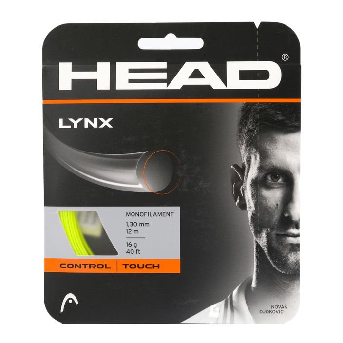 HEAD Lynx χορδή τένις 12 m κίτρινη 281784 2
