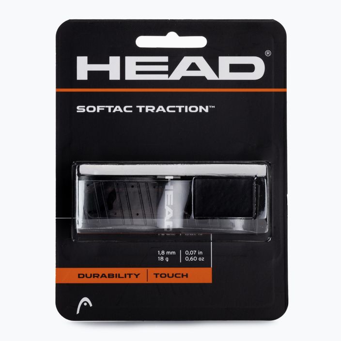 HEAD Softac Traction περιτύλιγμα ρακέτας τένις μαύρο 285029