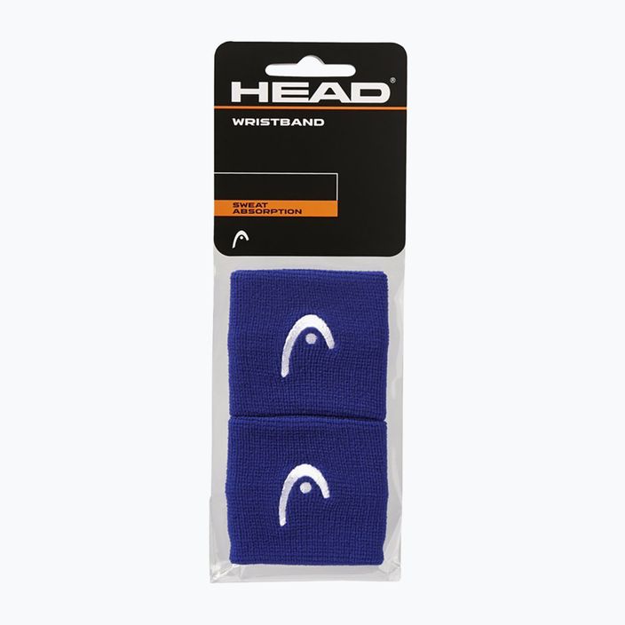 HEAD Wristband 2.5" 2 τεμ. μπλε 285050 3