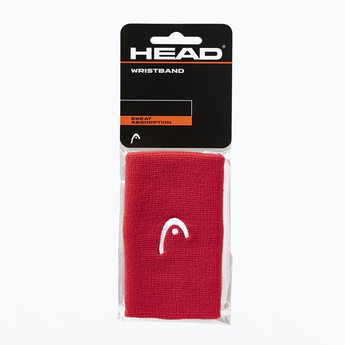 HEAD Wristband 5" 2 τεμάχια κόκκινο 285070 3