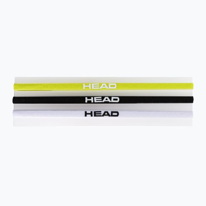 HEAD HEADBAND 3P 3 τεμάχια λευκό/κίτρινο/μαύρο 817099 2