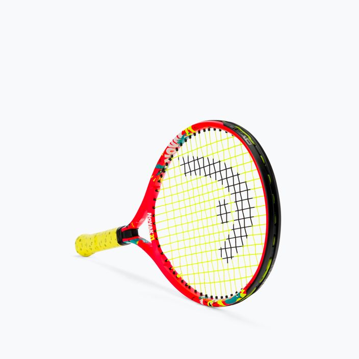 HEAD Novak 21 παιδική ρακέτα τένις κόκκινη/κίτρινη 233520 2