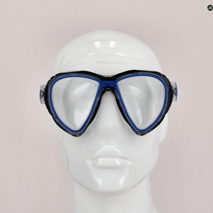 Cressi Quantum μάσκα κατάδυσης μπλε χρώματος DS510020 6