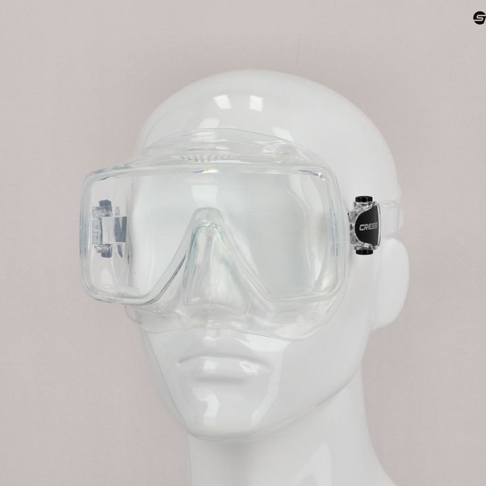 Cressi SF1 διαφανής μάσκα κατάδυσης ZDN331000 7