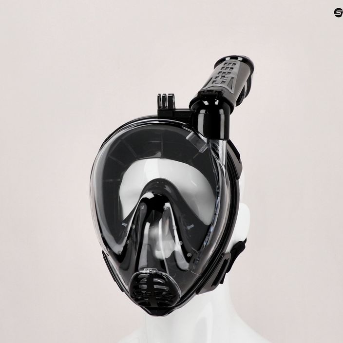 Cressi Duke Action full face μάσκα για κατάδυση με αναπνευστήρα μαύρο XDT005250 6