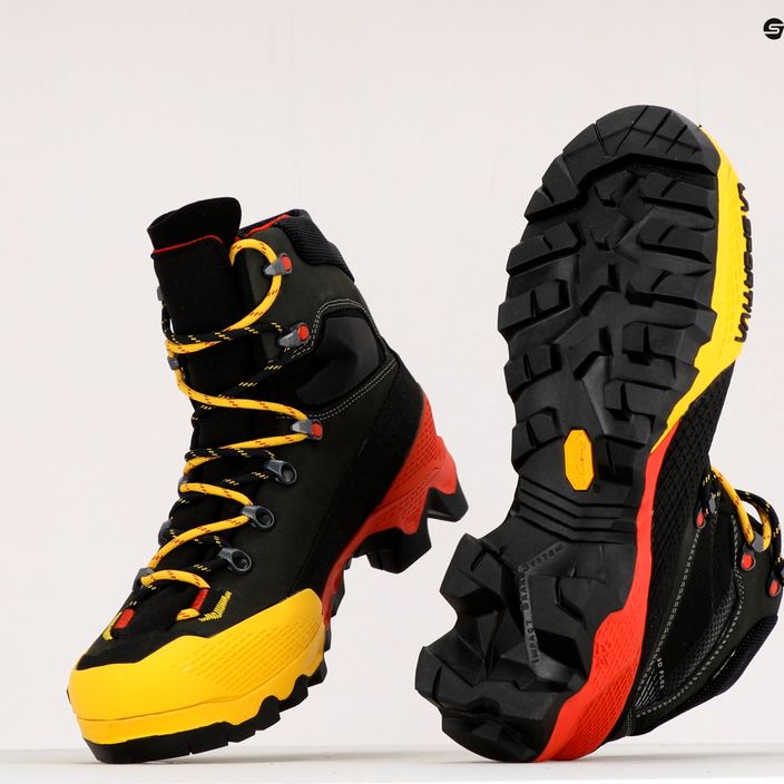 La Sportiva ανδρικές ψηλές αλπικές μπότες Aequilibrium LT GTX μαύρο/κίτρινο 21Y999100 10