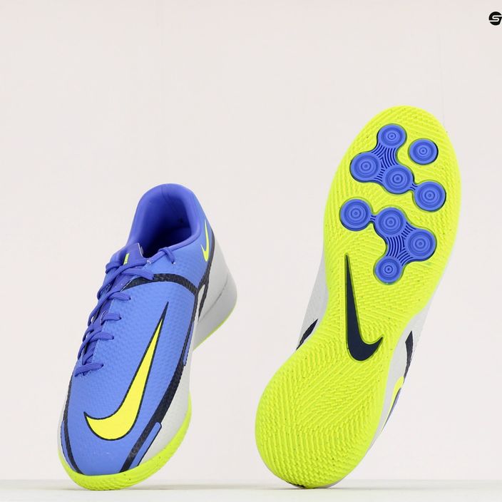 Ανδρικά ποδοσφαιρικά παπούτσια Nike Phantom GT2 Academy IC μπλε DC0765-570 10
