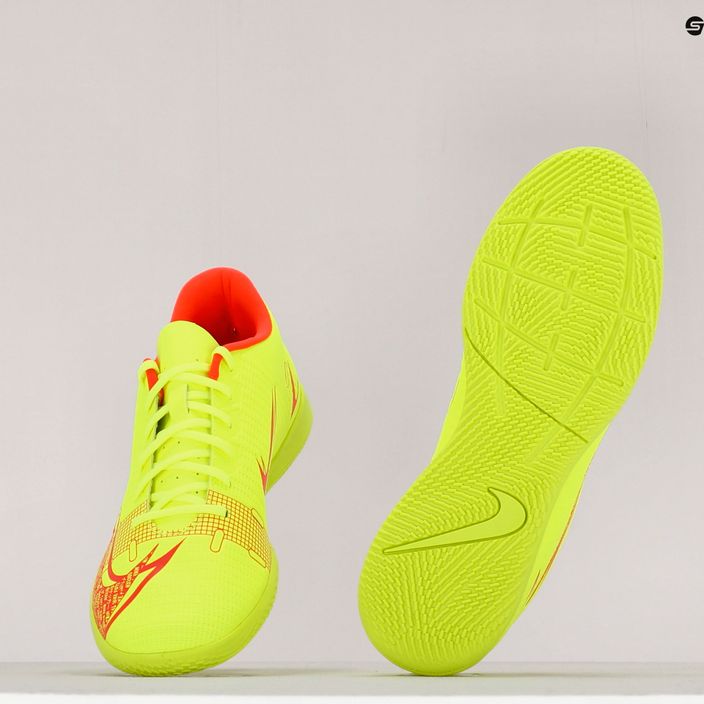 Ανδρικά ποδοσφαιρικά παπούτσια Nike Vapor 14 Club IC κίτρινο CV0980-760 10