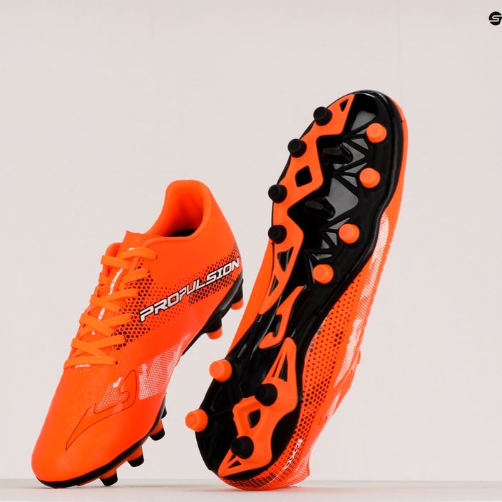 Joma Propulsion FG ανδρικά ποδοσφαιρικά παπούτσια πορτοκαλί/μαύρο 11
