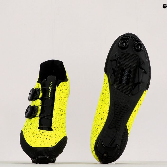 Ανδρικά MTB ποδηλατικά παπούτσια Northwave Rebel 3 κίτρινο 80222012 12