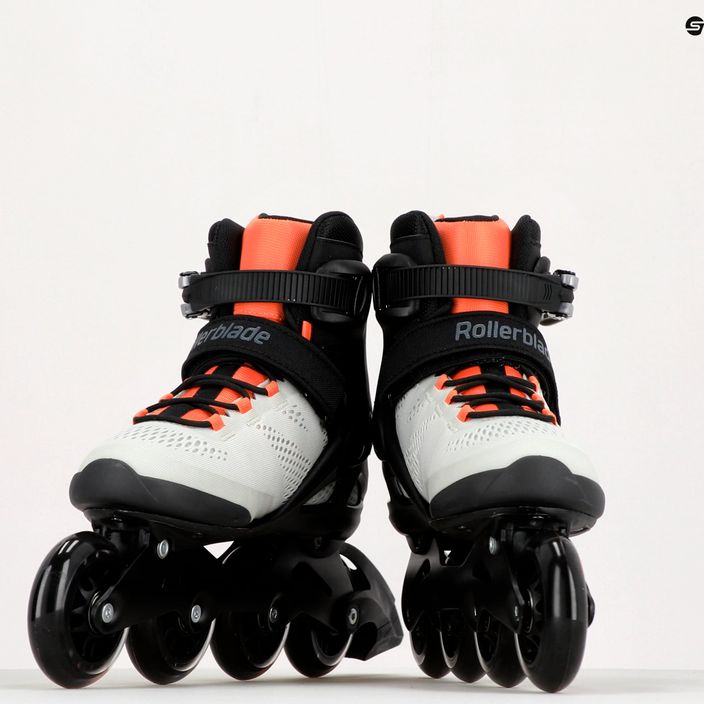 Γυναικεία πατίνια Rollerblade Macroblade 80 γκρι-πορτοκαλί 07100700 R50 roller skates 12