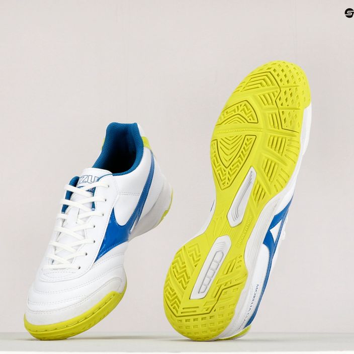 Mizuno Morelia Sala Classic IN ανδρικά ποδοσφαιρικά παπούτσια λευκό Q1GA200224 10