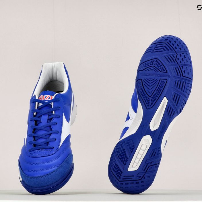 Ανδρικά ποδοσφαιρικά παπούτσια Mizuno Morelia Sala Classic IN μπλε Q1GA200225 10