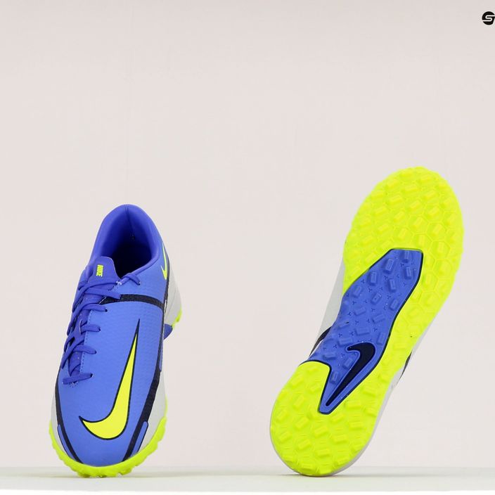 Ανδρικά ποδοσφαιρικά παπούτσια Nike Phantom GT2 Academy TF μπλε DC0803-570 10