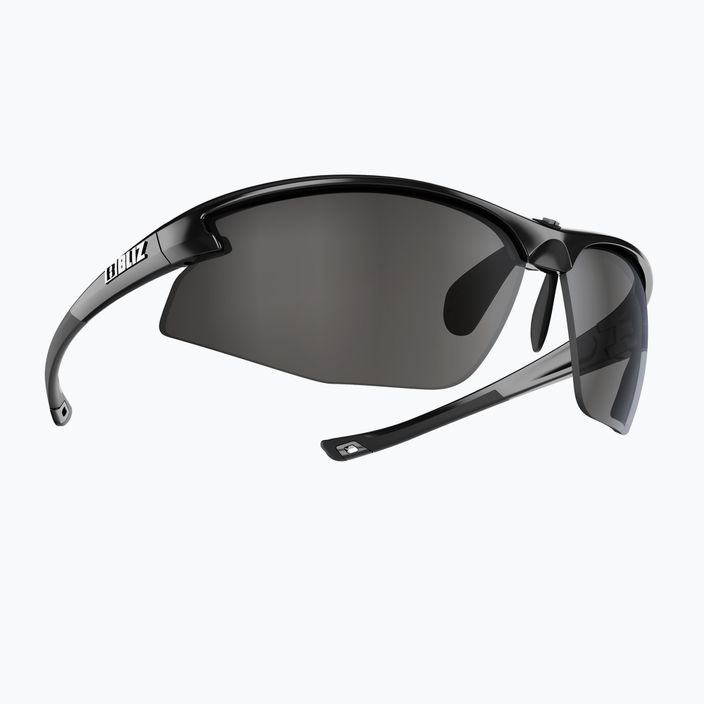 Bliz Motion + S3 γυαλιά ποδηλασίας γυαλιστερά μεταλλικά μαύρα/ασημί καθρέφτη καπνιστού καθρέφτη 2