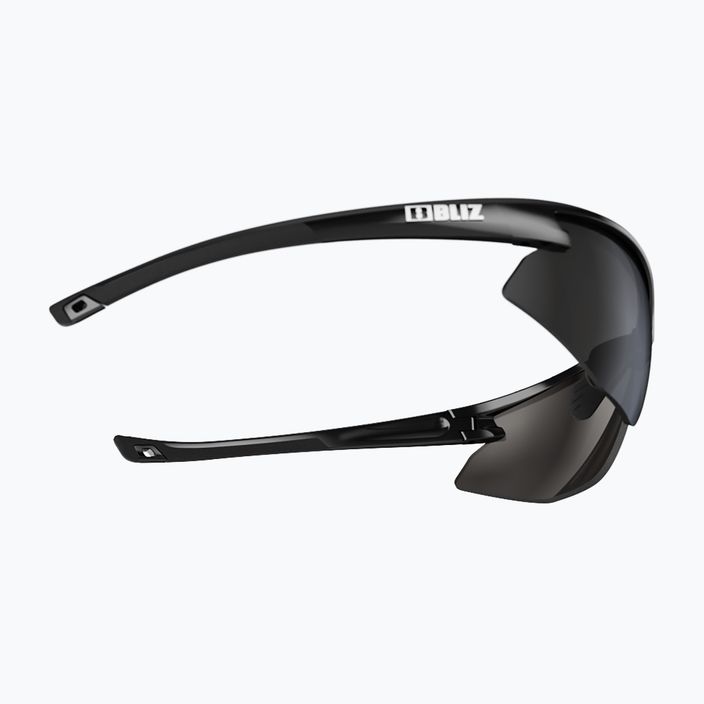 Bliz Motion + S3 γυαλιά ποδηλασίας γυαλιστερά μεταλλικά μαύρα/ασημί καθρέφτη καπνιστού καθρέφτη 5