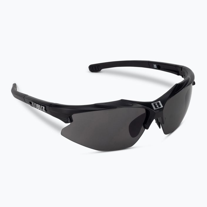 Bliz Hybrid Small S3 γυαλιά ποδηλασίας γυαλιστερό μαύρο/καπνό 2