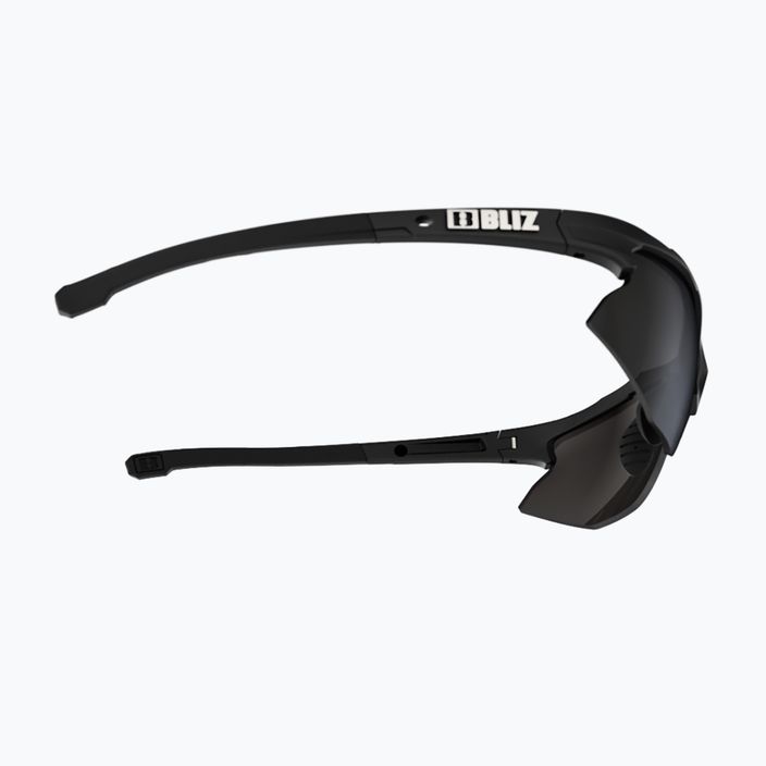 Bliz Hybrid Small S3 γυαλιά ποδηλασίας γυαλιστερό μαύρο/καπνό 6