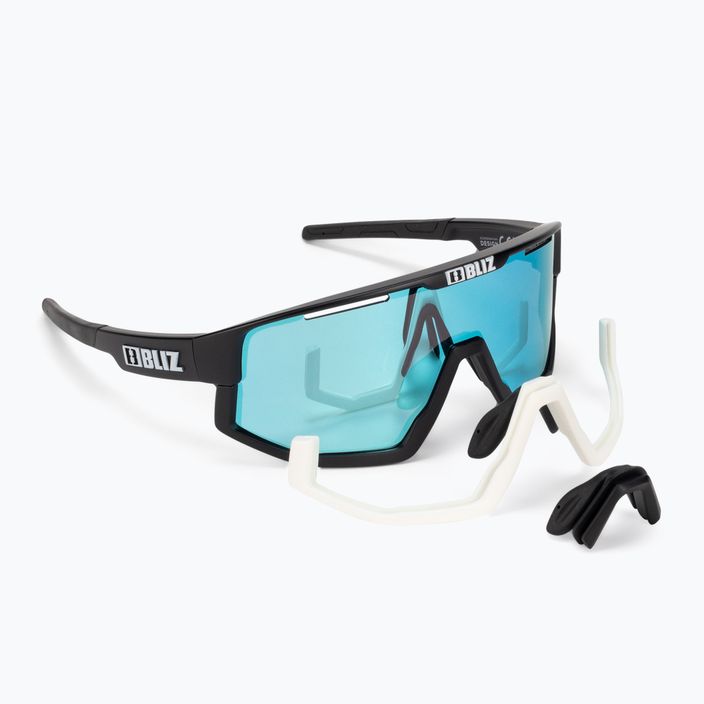 Bliz Fusion S3 μαύρο ματ / μπλε καπνός πολλαπλών 52105-10 γυαλιά ποδηλασίας