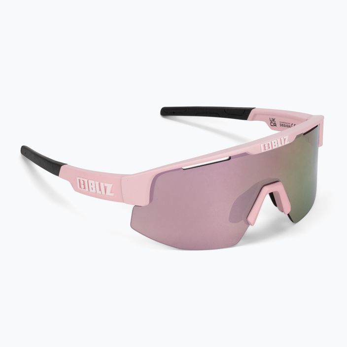 Bliz Matrix Small S3 ματ σκόνη ροζ / καφέ ροζ multi 52107-49 γυαλιά ποδηλασίας