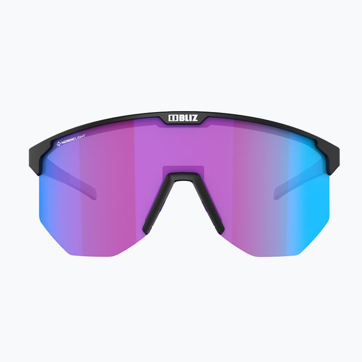 Bliz Hero Nano Optics Nordic Light S2 ποδηλατικά γυαλιά ματ μαύρο/ανοιχτή μπιγκόνια/βιολετί μπλε multi 3