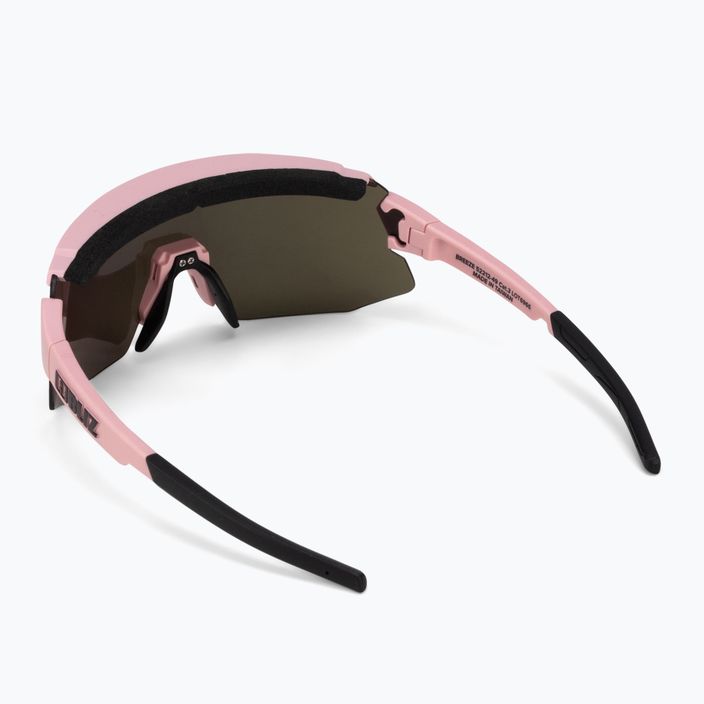 Bliz Breeze Small S3+S1 ματ ροζ / καφέ rose multi / ροζ 52212-49 ποδηλατικά γυαλιά 3
