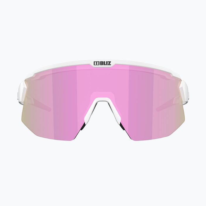 Bliz Breeze Small S3 + S0 ματ λευκό/καφέ ροζ πολυ/διαφανή γυαλιά ποδηλασίας 3