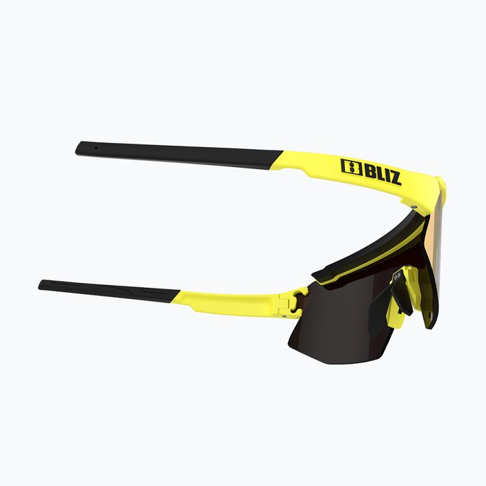Bliz Breeze S3+S1 ματ neon κίτρινο/καφέ μωβ πολλαπλά/ροζ ποδηλατικά γυαλιά 7