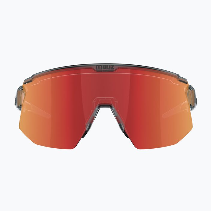 Bliz Breeze S3+S2 διαφανή γυαλιά ποδηλασίας σκούρο γκρι/καφέ κόκκινο πολλαπλό/πορτοκαλί 3