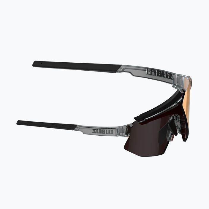 Bliz Breeze S3+S2 διαφανή γυαλιά ποδηλασίας σκούρο γκρι/καφέ κόκκινο πολλαπλό/πορτοκαλί 5