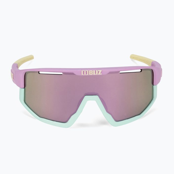 Bliz Fusion S3 ματ παστέλ μοβ κίτρινο λογότυπο / καφέ ροζ πολυ 52305-34 γυαλιά ποδηλασίας 4