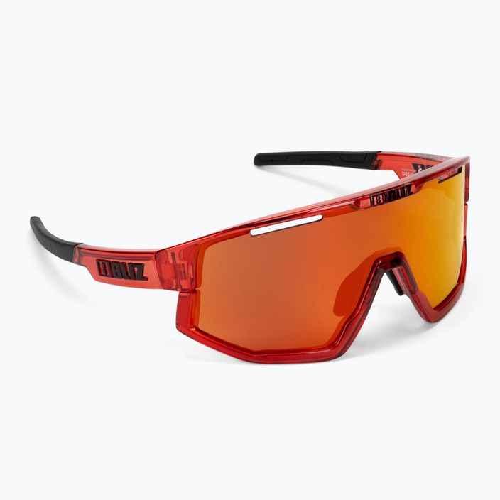 Bliz Fusion S3 διαφανές κόκκινο / καφέ κόκκινο multi 52305-44 γυαλιά ποδηλασίας 2