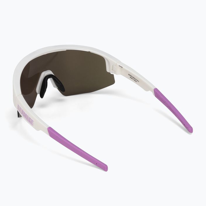 Bliz Matrix S3 ματ λευκό μοβ λογότυπο / καφέ ροζ πολυ 52304-04 γυαλιά ποδηλασίας 2