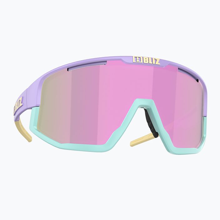 Bliz Fusion Small ματ ματ γυαλιά ηλίου μοβ/καφέ/ροζ πολλαπλών χρωμάτων