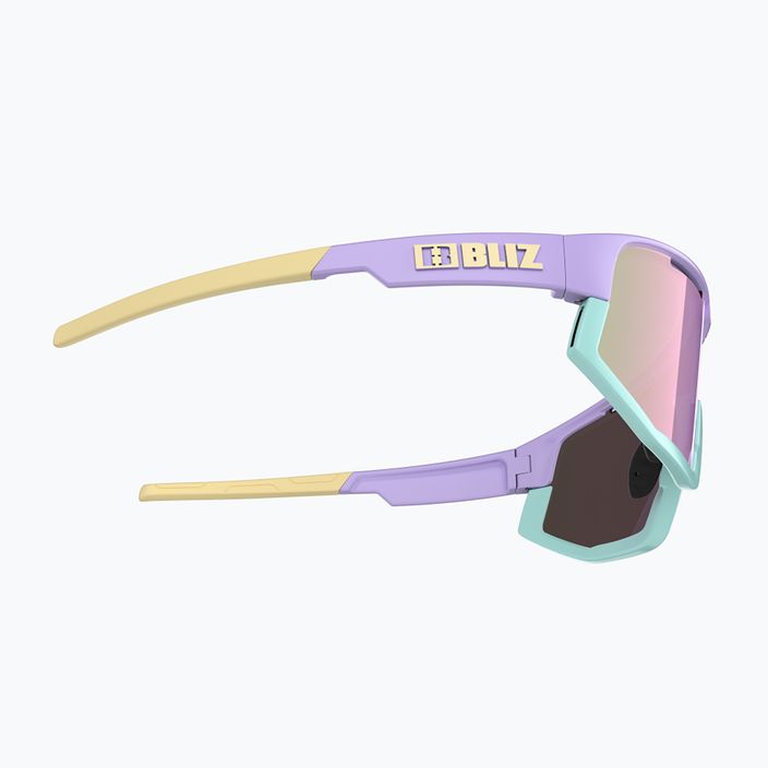 Bliz Fusion Small ματ ματ γυαλιά ηλίου μοβ/καφέ/ροζ πολλαπλών χρωμάτων 3