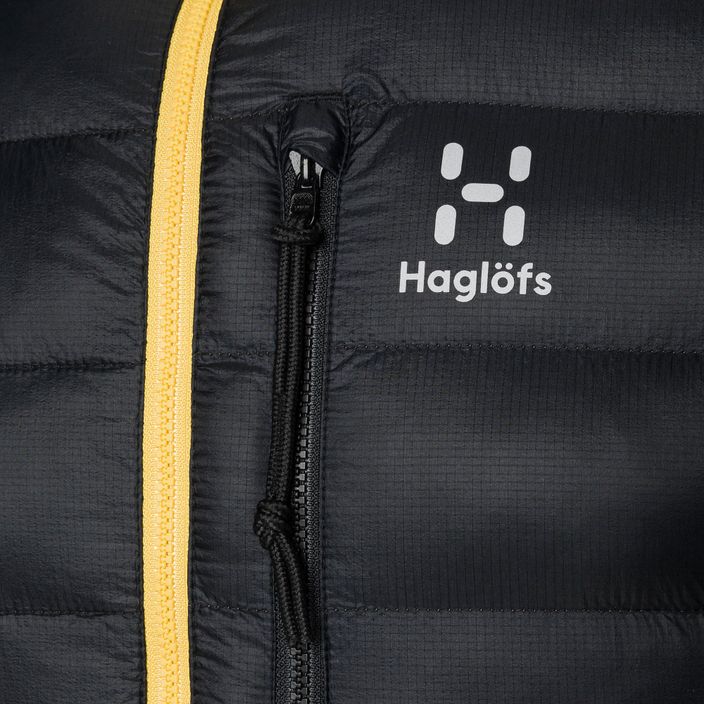 Ανδρικό πουπουλένιο μπουφάν Haglöfs V series Mimic Hood μαύρο 604796 3