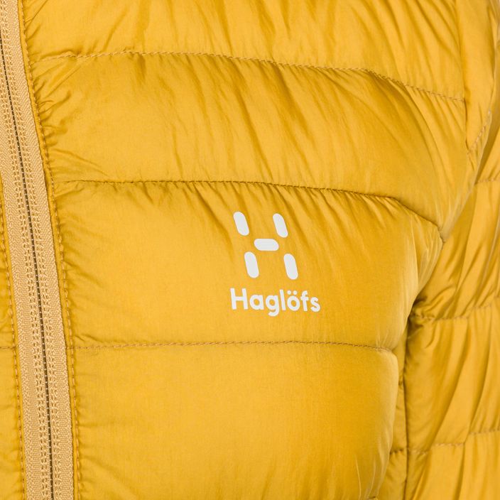 Γυναικείο πουπουλένιο μπουφάν Haglöfs Micro Nordic Down Hood κίτρινο 6050484Q4010 3