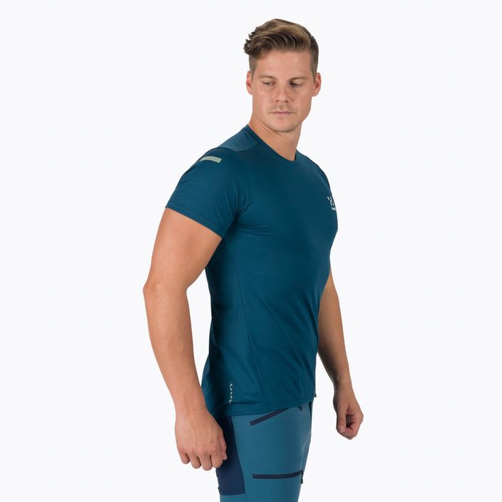 Ανδρικό t-shirt trekking Haglöfs L.I.M Tech Tee σκούρο μπλε 605226 3