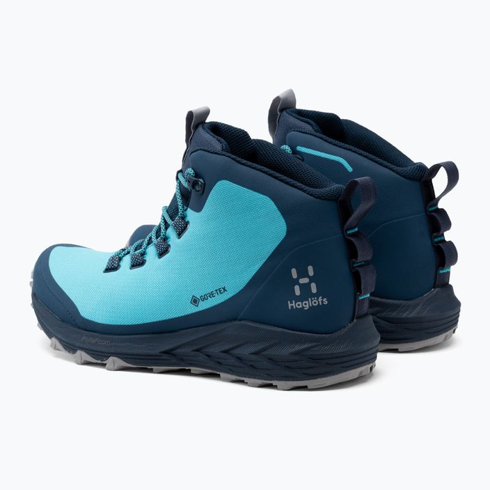 Γυναικείες μπότες πεζοπορίας Haglöfs L.I.M FH GTX Mid μπλε 498870 3