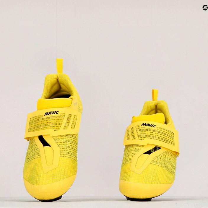 Mavic Tretry Ultimate Tri κίτρινα ανδρικά παπούτσια δρόμου L41019300 10