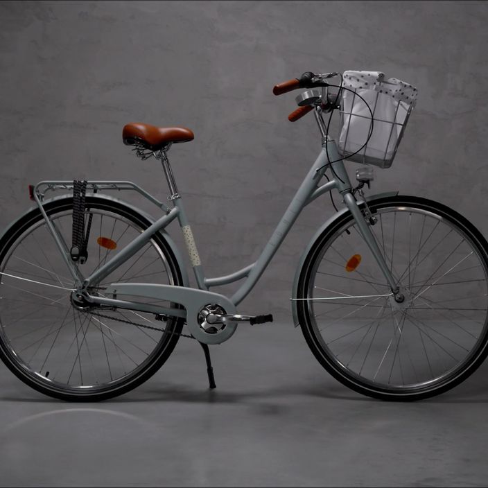 Γυναικείο ποδήλατο πόλης Romet Pop Art 28 Lux γκρι 2228565 17