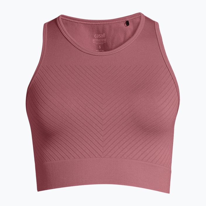 Casall Essential Block Seamless Sport γυναικεία προπονητική μπλούζα ροζ 22114 4